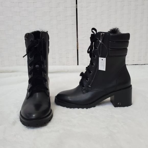 Coach Jenna Leather Boot - Picture 4 of 9